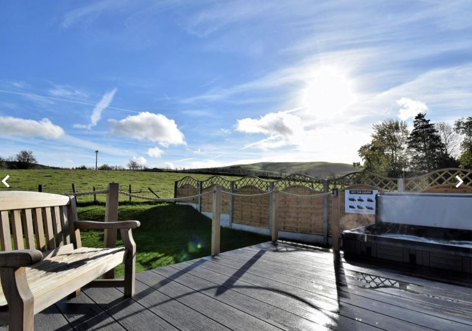 Beautiful views from the front of the property