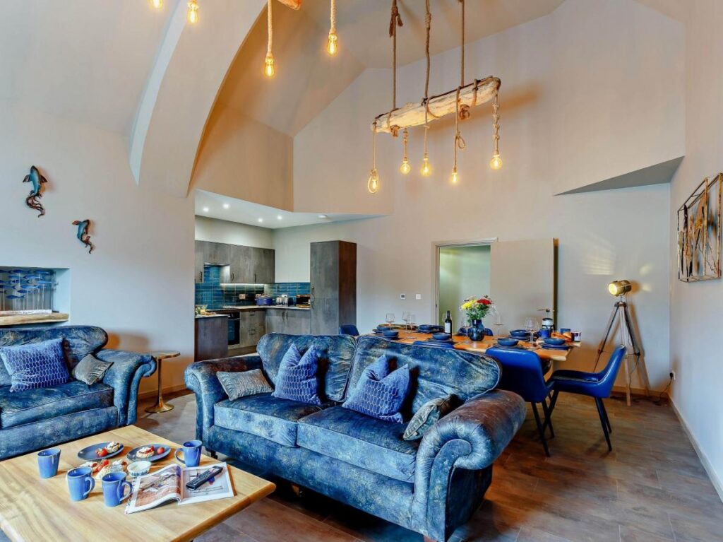 This converted chapel in central Newquay is a five-minute walk from Towan Beach
